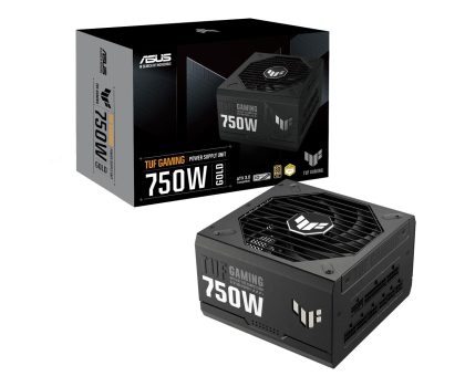 Zasilacz ASUS TUF Gaming 750W Gold 80+ ATX 3.0 czarny 90YE00S3-B0NA00